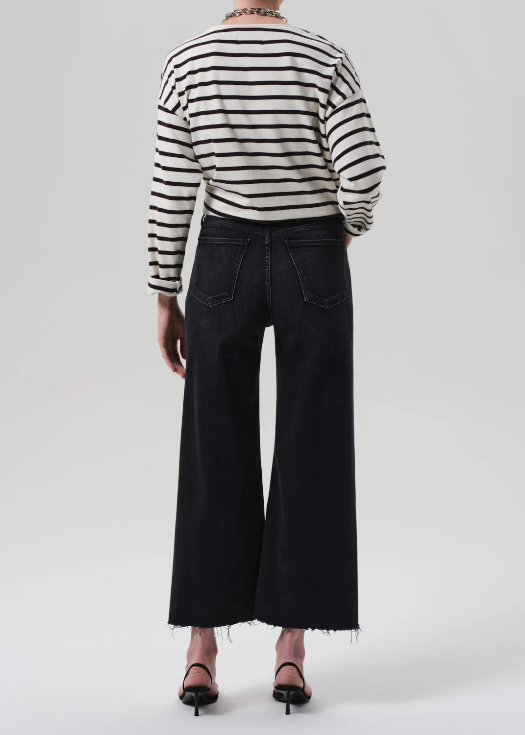 Lyra Wide Leg Crop in Medallion