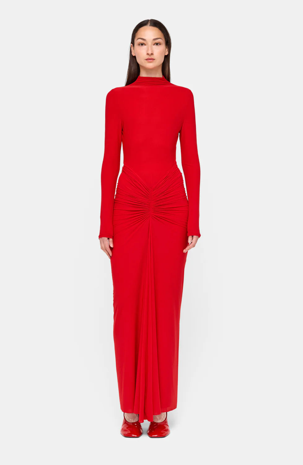 Scorpio Dress in Red