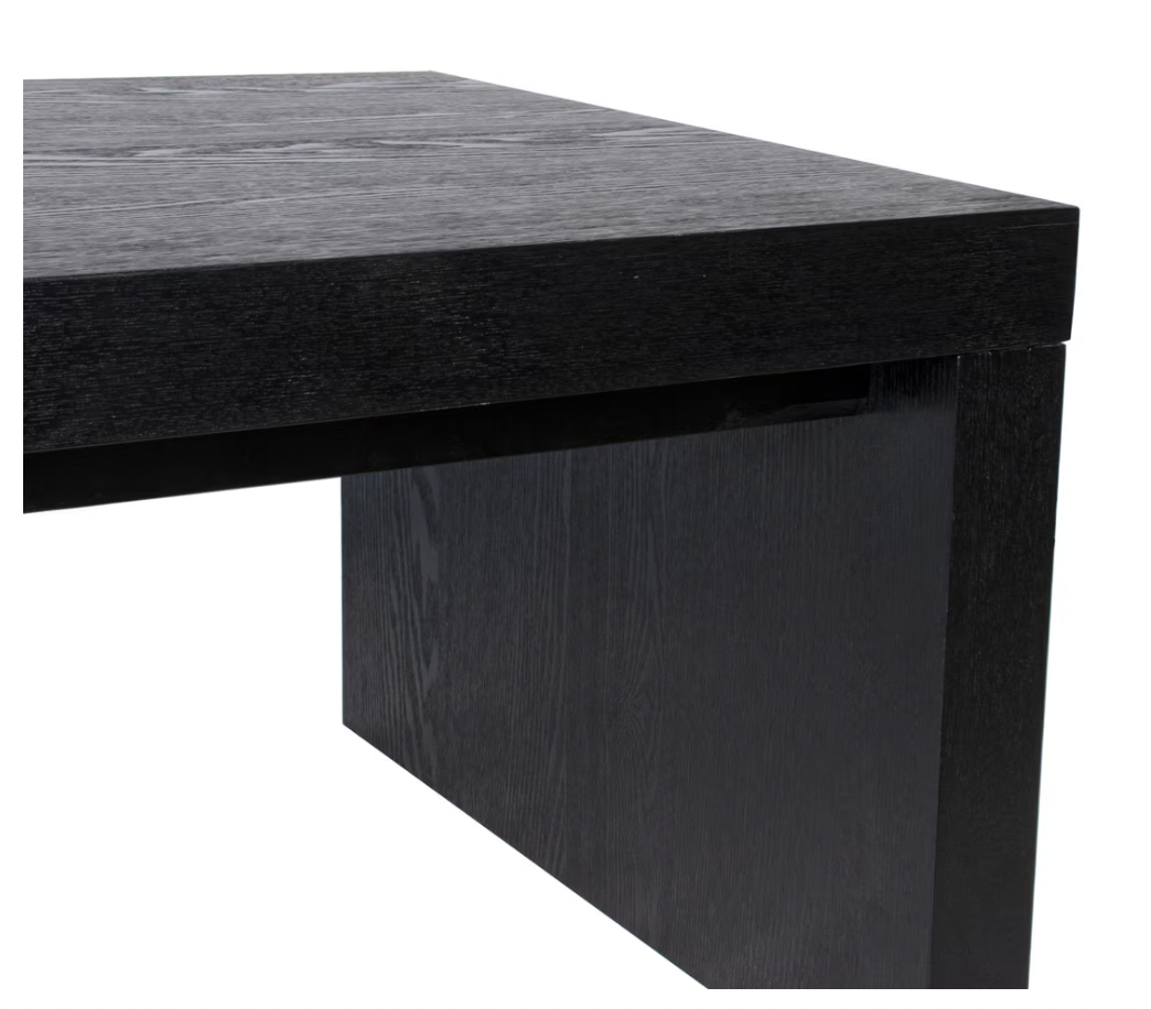 JE Black Jasper Waterfall Coffee Table