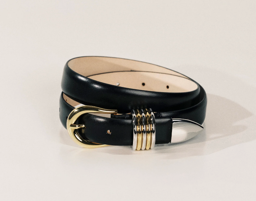 Hollyhock Mixed Metal in Black