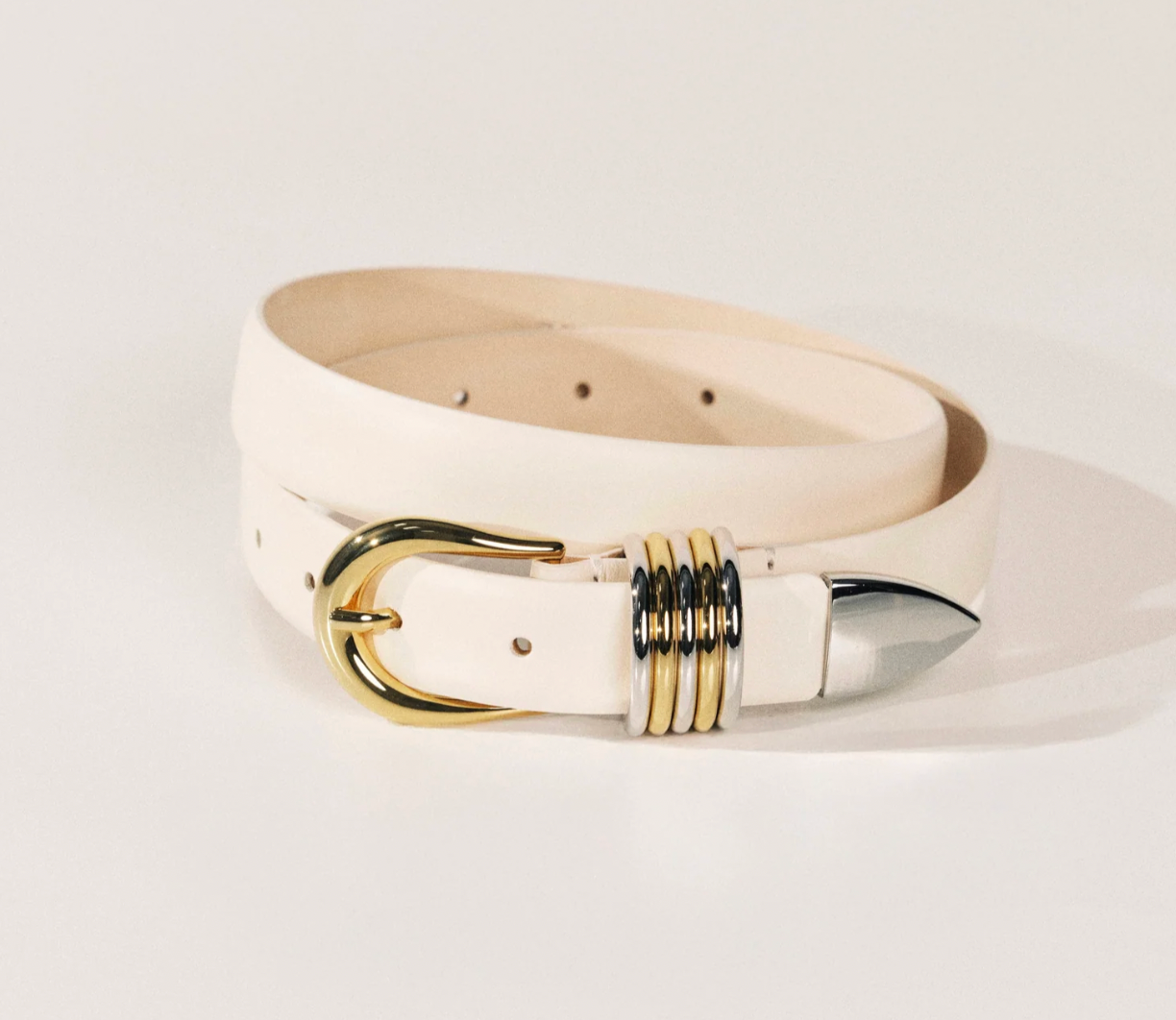 Hollyhock Mixed Metal in Ivory