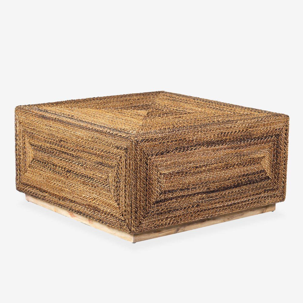 JE Braided Seagrass Coffee Table