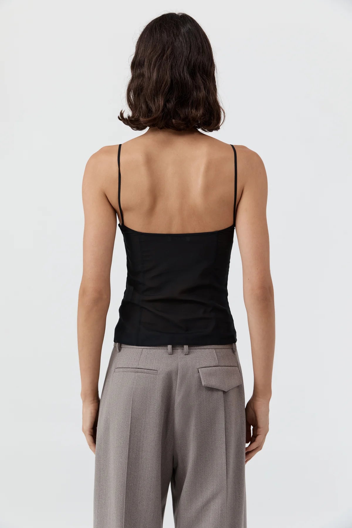 Silk Cami in Black