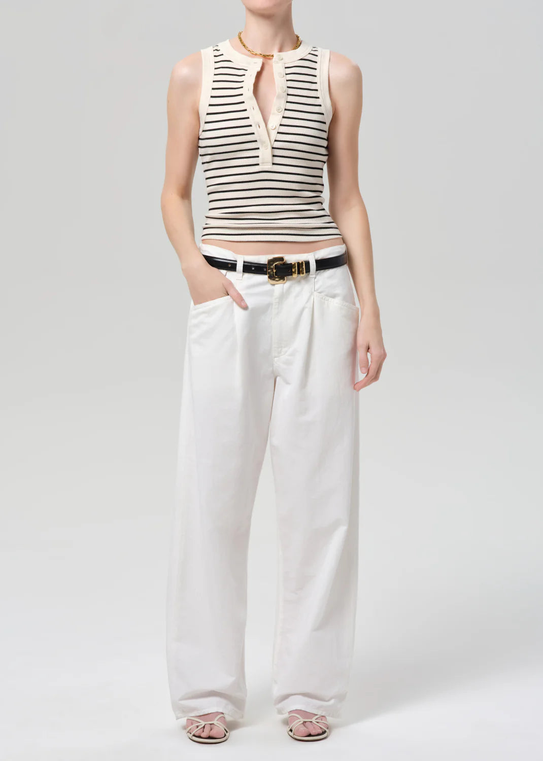 Velha Trouser in Soft White