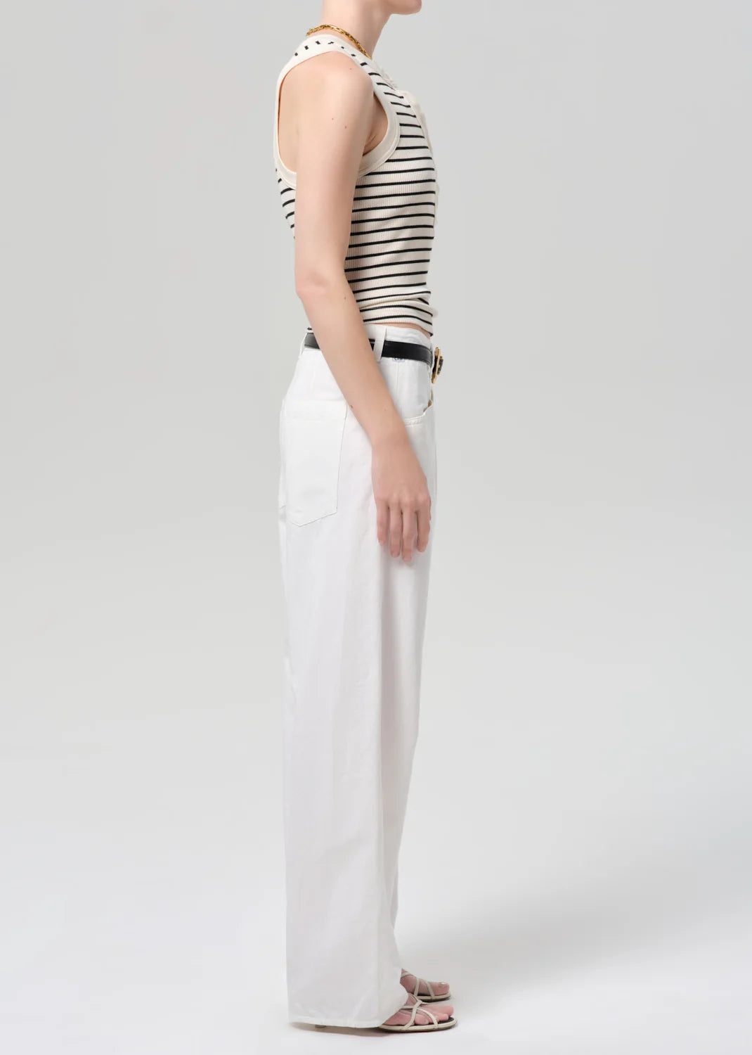 Velha Trouser in Soft White