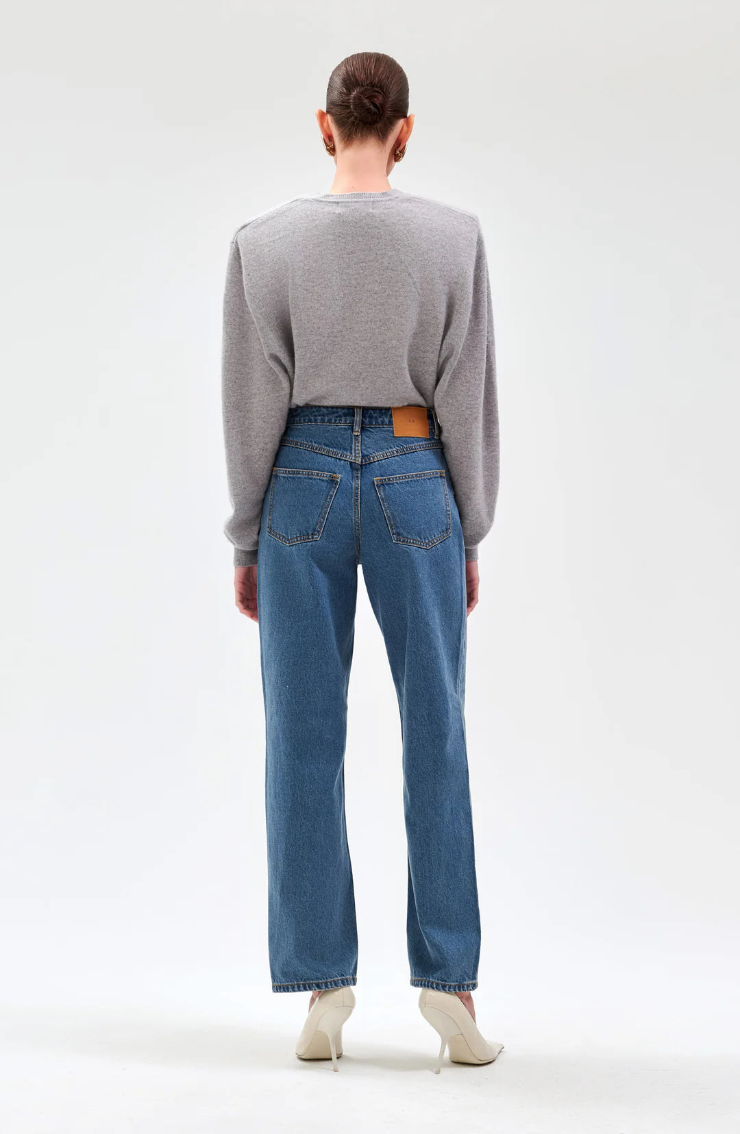 Landen Sweater in Light Grey