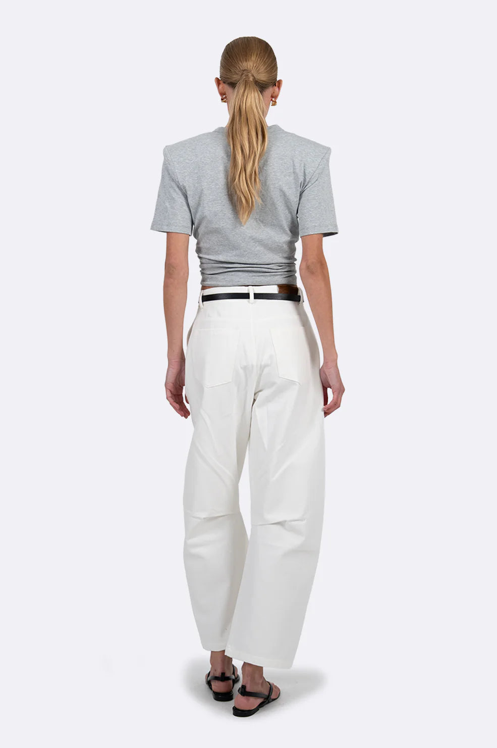 May Tee in Grey