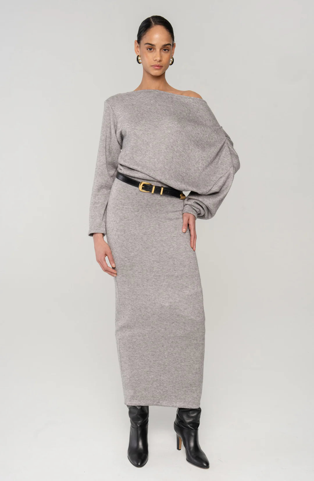 Matthieu Dress in Grey
