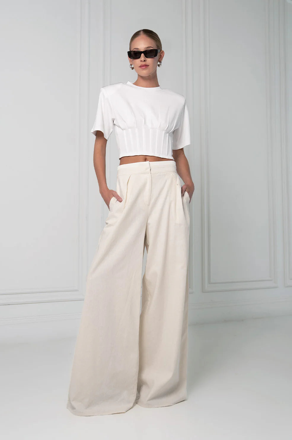 Mathilde Top in White