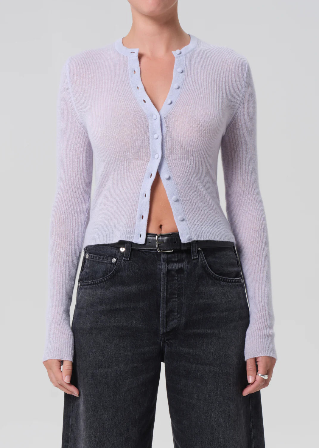 Tabitha Cardigan in Pale Blue