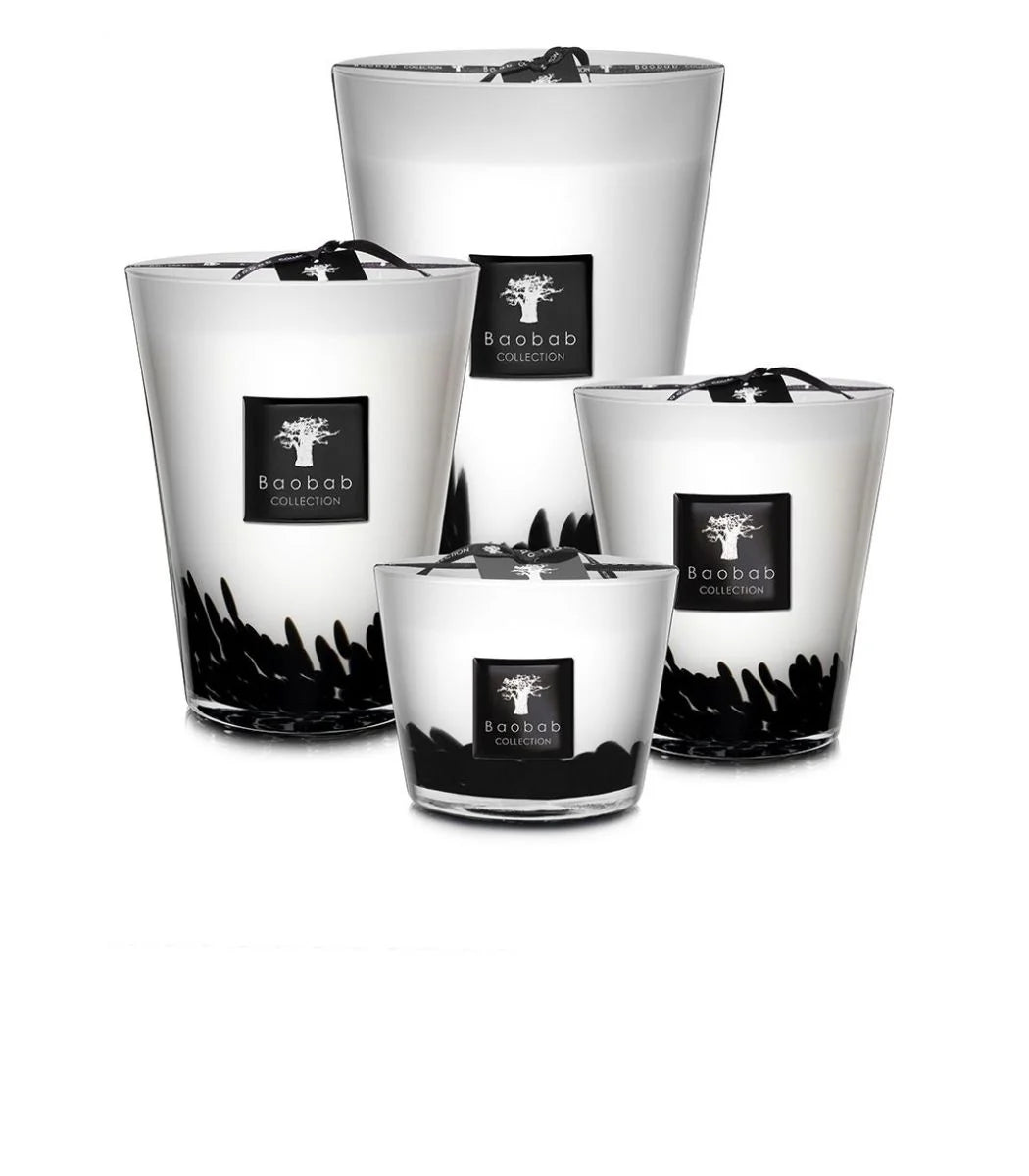 Scented Candle in Feathers