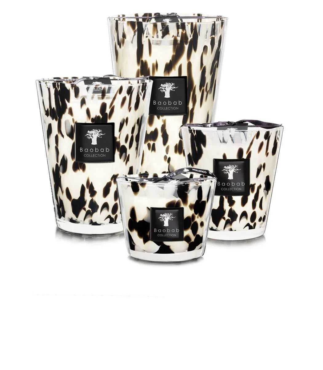 Scented Candle in Black Pearl