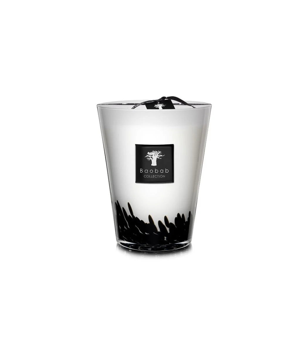 Scented Candle in Feathers