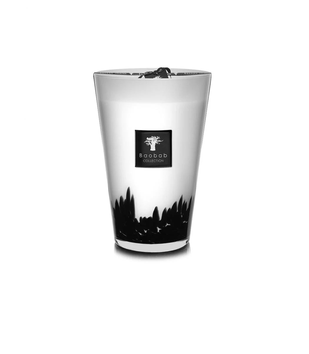 Scented Candle in Feathers