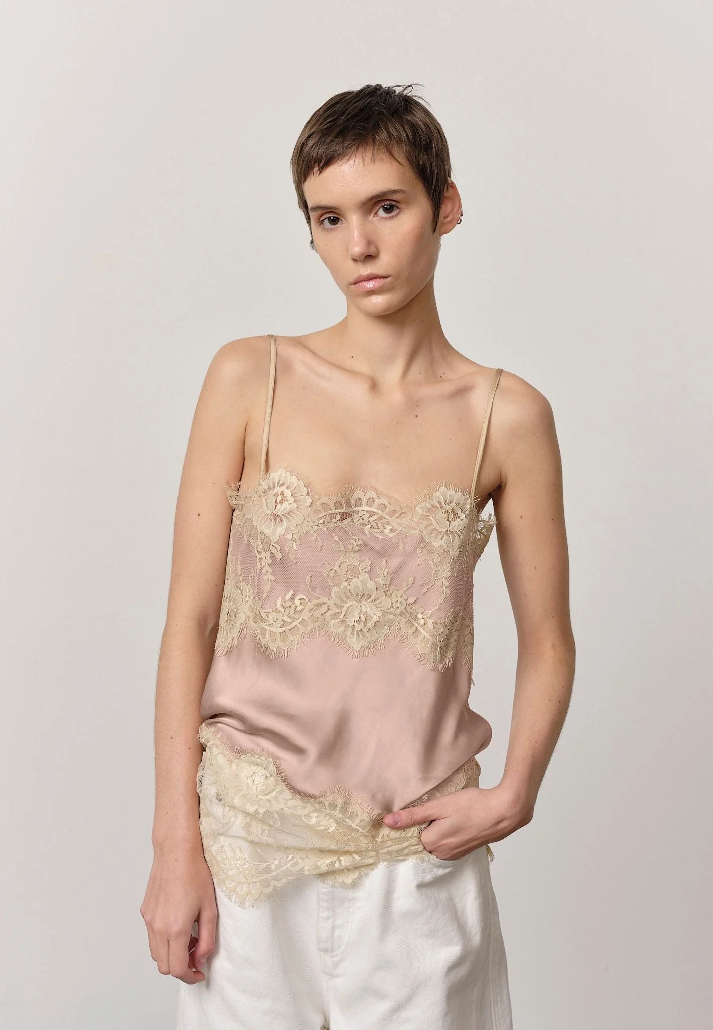 Linnea Top in Peach