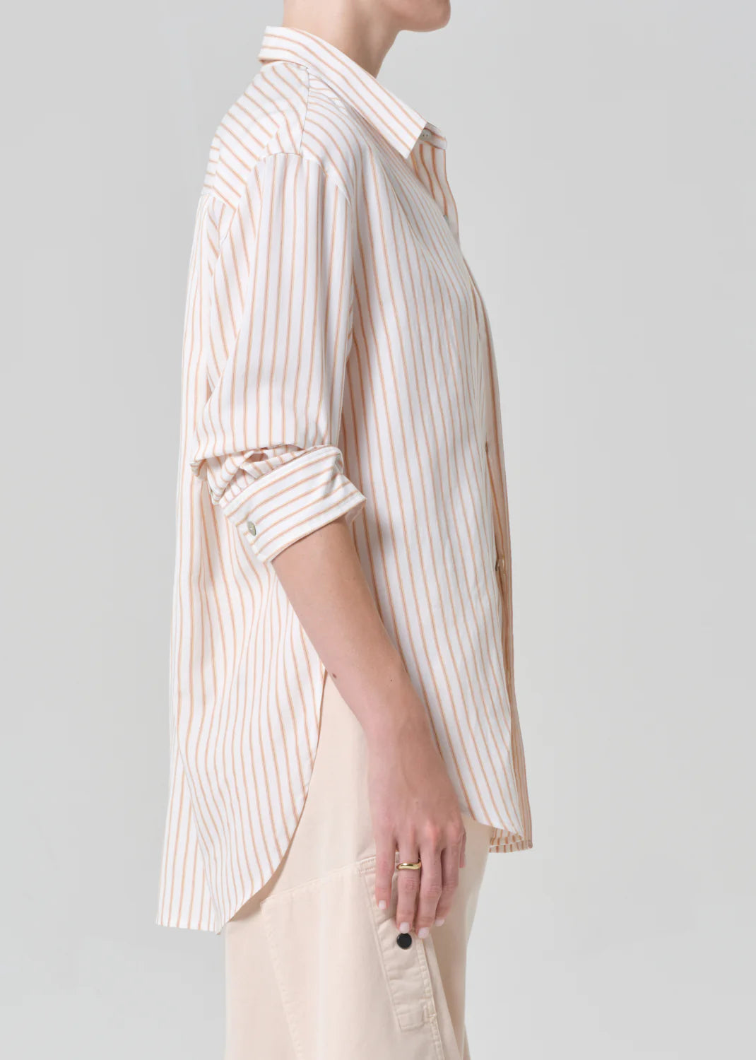 Kayla Shirt in Sherbet Stripe