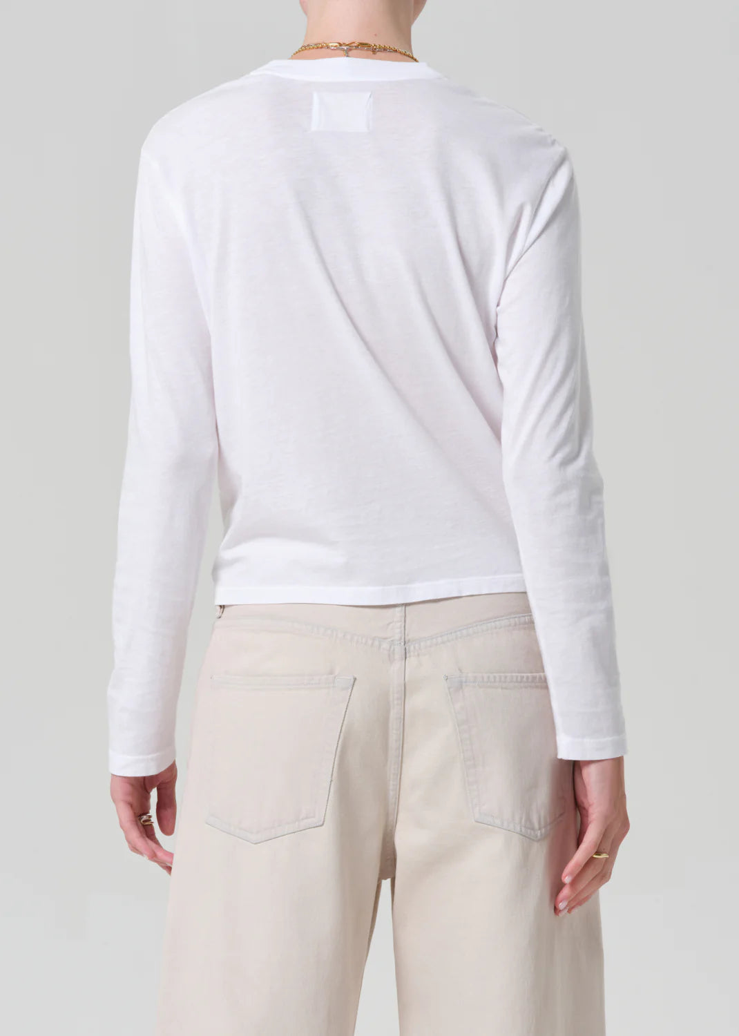 Sabine Long Sleeve in White