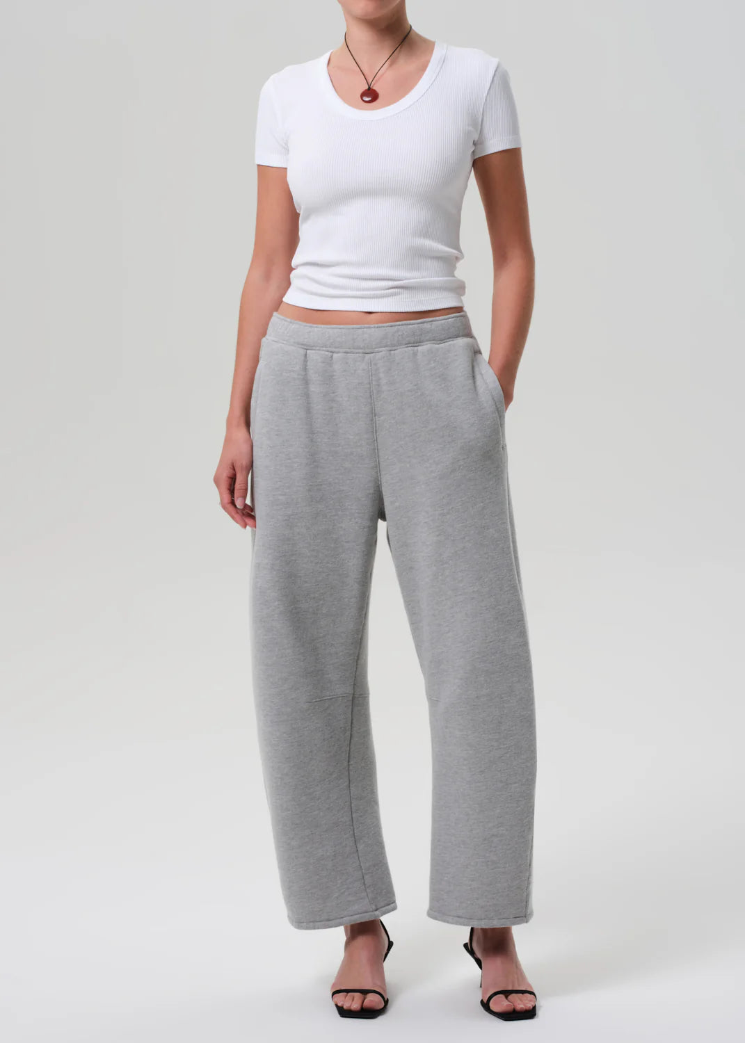 Miro Sweatpant in Heather Grey