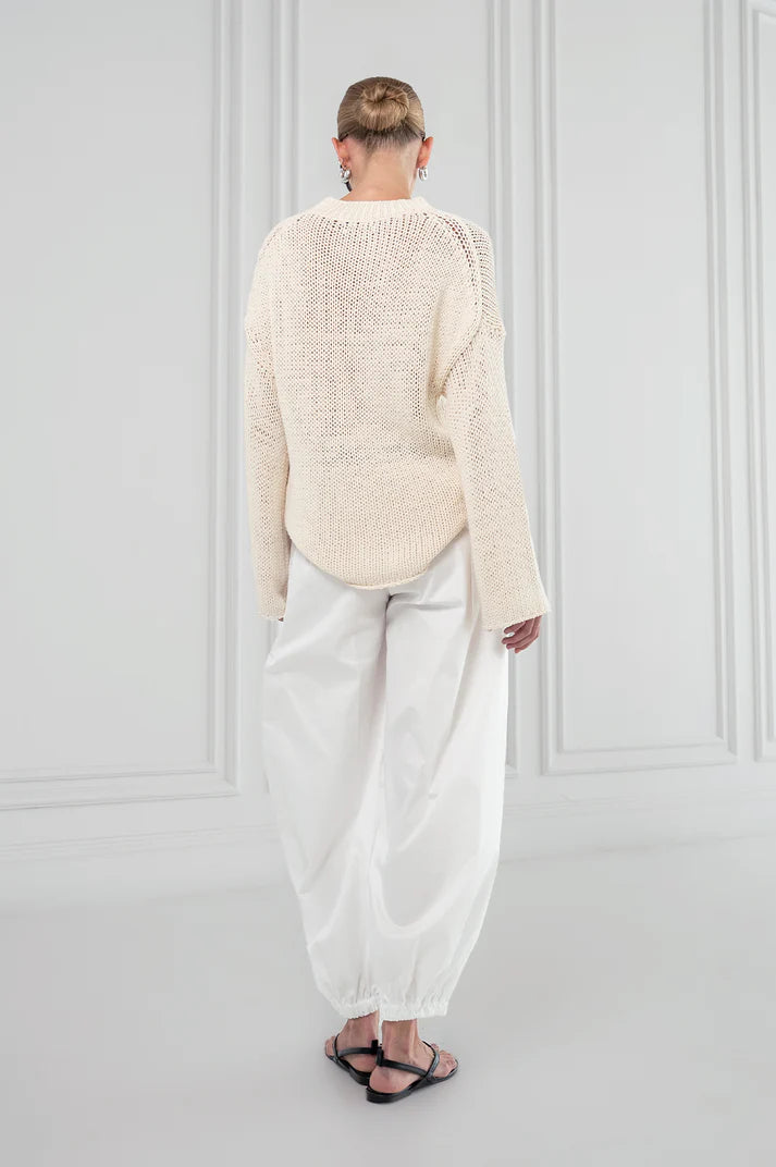 Hazel Sweater in Cream