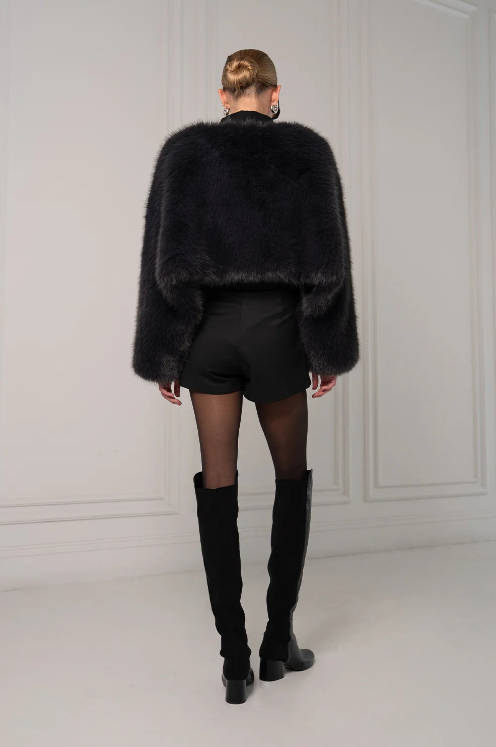 Lucienne Fur in Charcoal