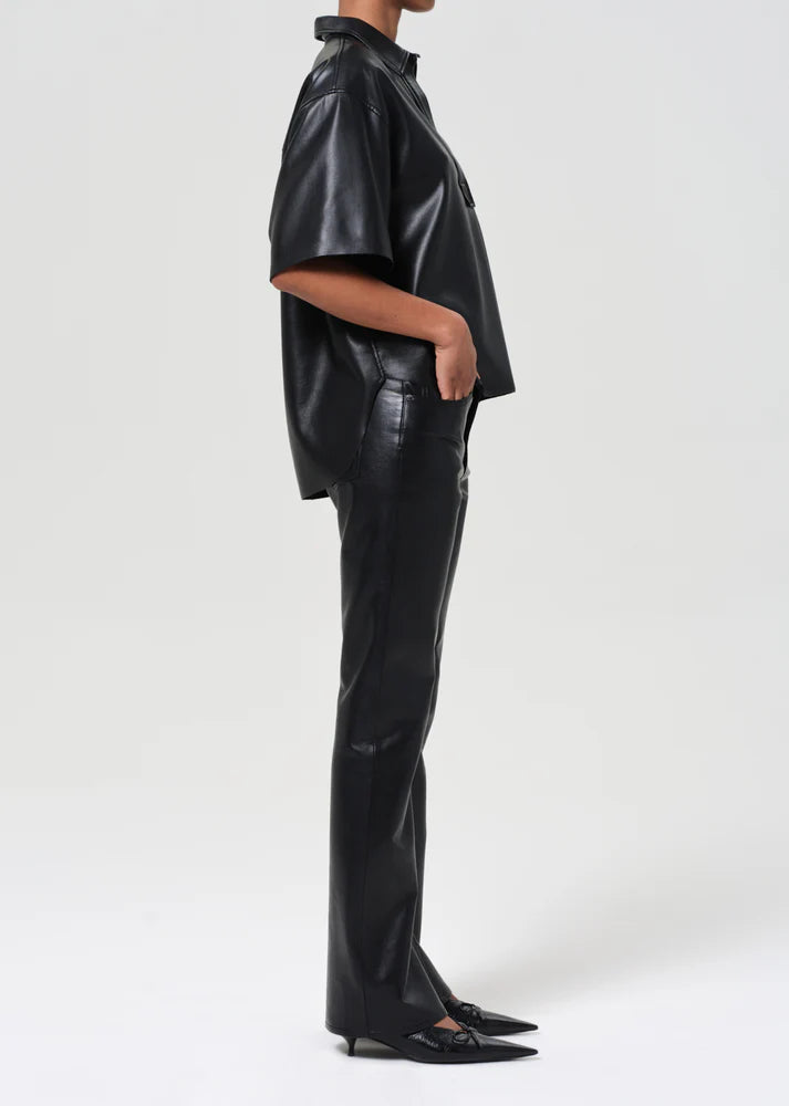 Recycled Leather Kick Boot in Detox