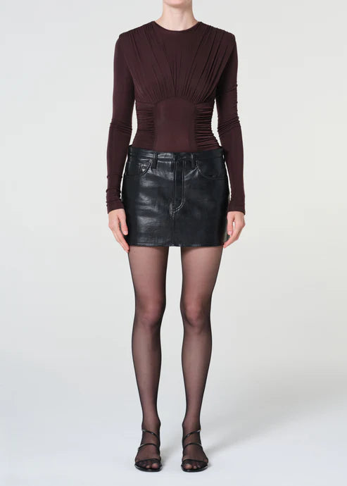 Keira Mini Recycled Leather in Detox