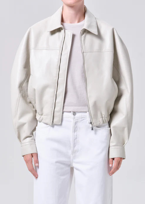 Dixon Cocoon Bomber in Buff