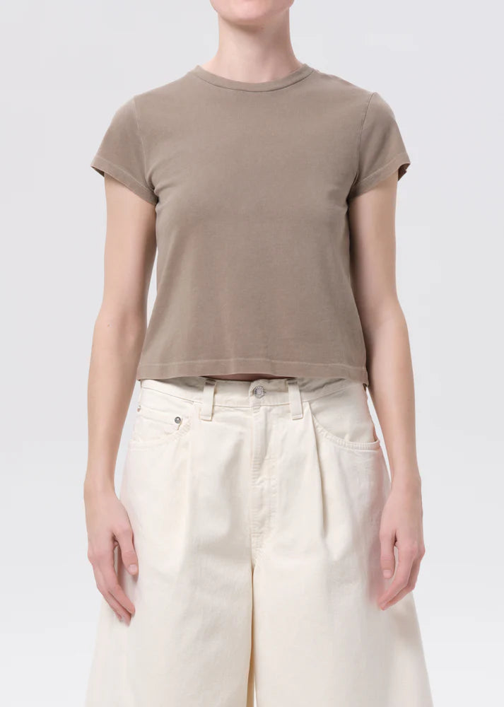 Adine Shrunken Tee in Trail