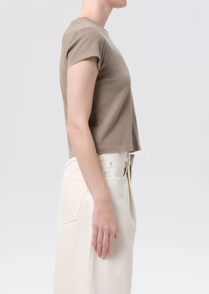 Adine Shrunken Tee in Trail