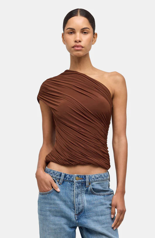 Camina Top in Soft Silt