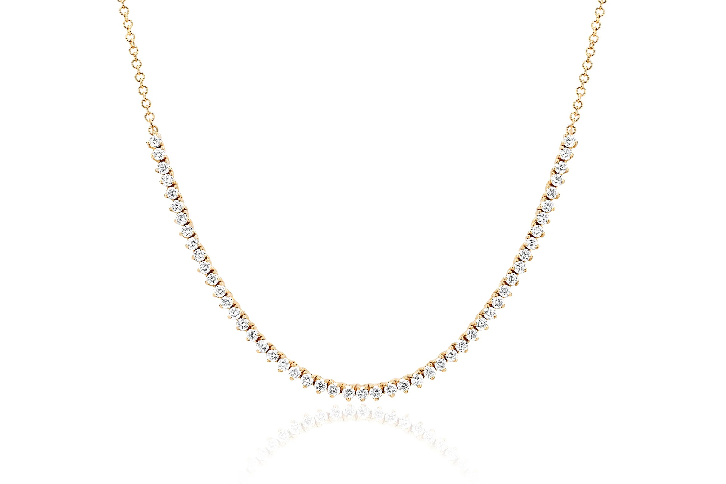 Diamond Segment Necklace