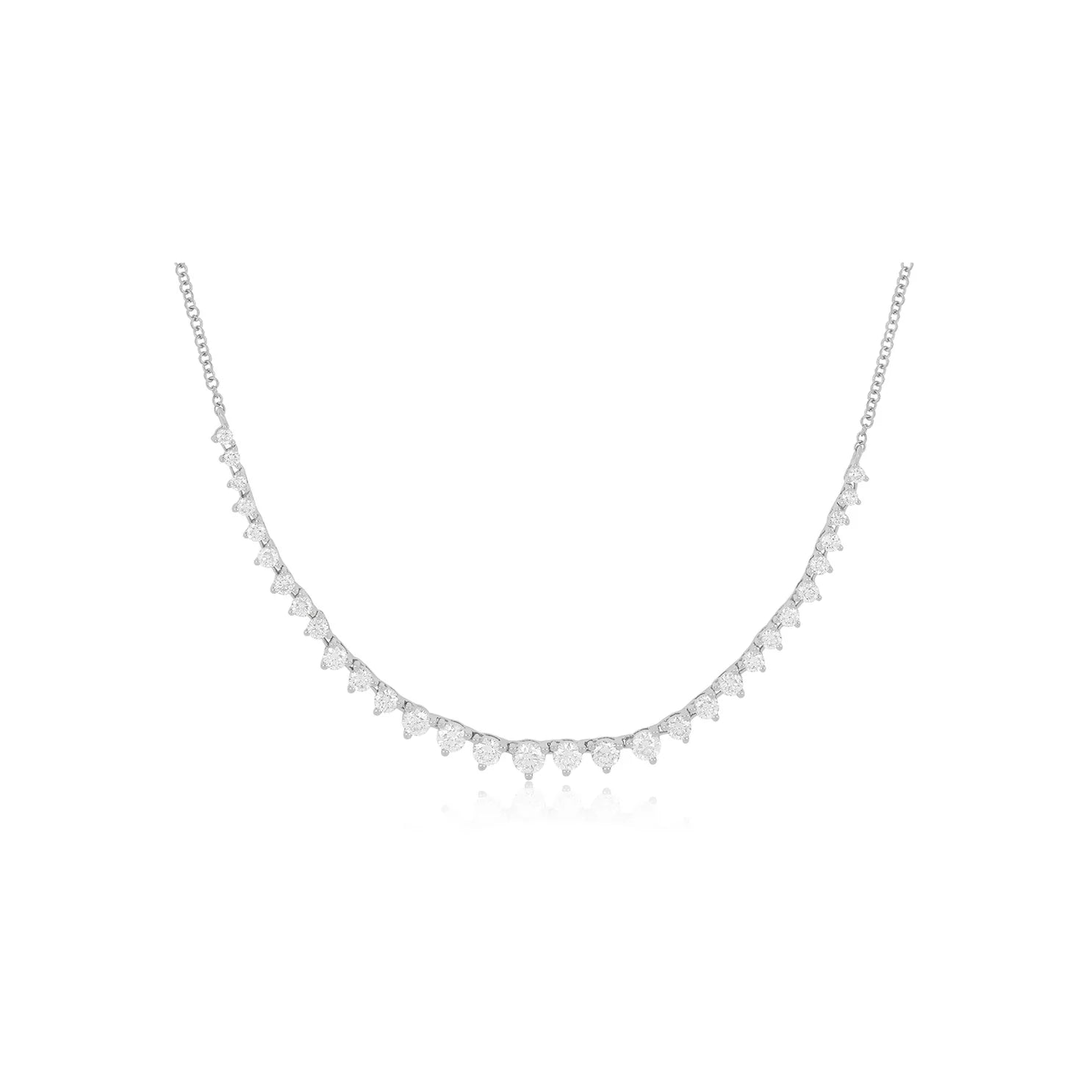 Graduated Diamond Necklace