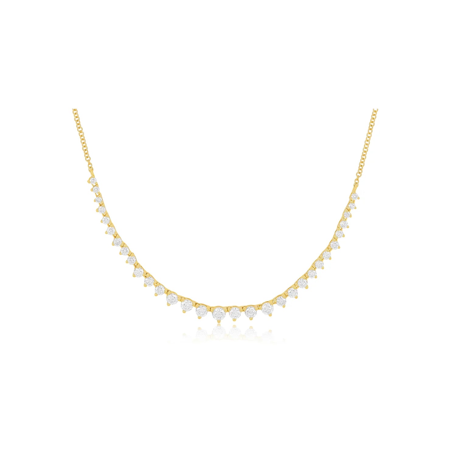 Graduated Diamond Necklace
