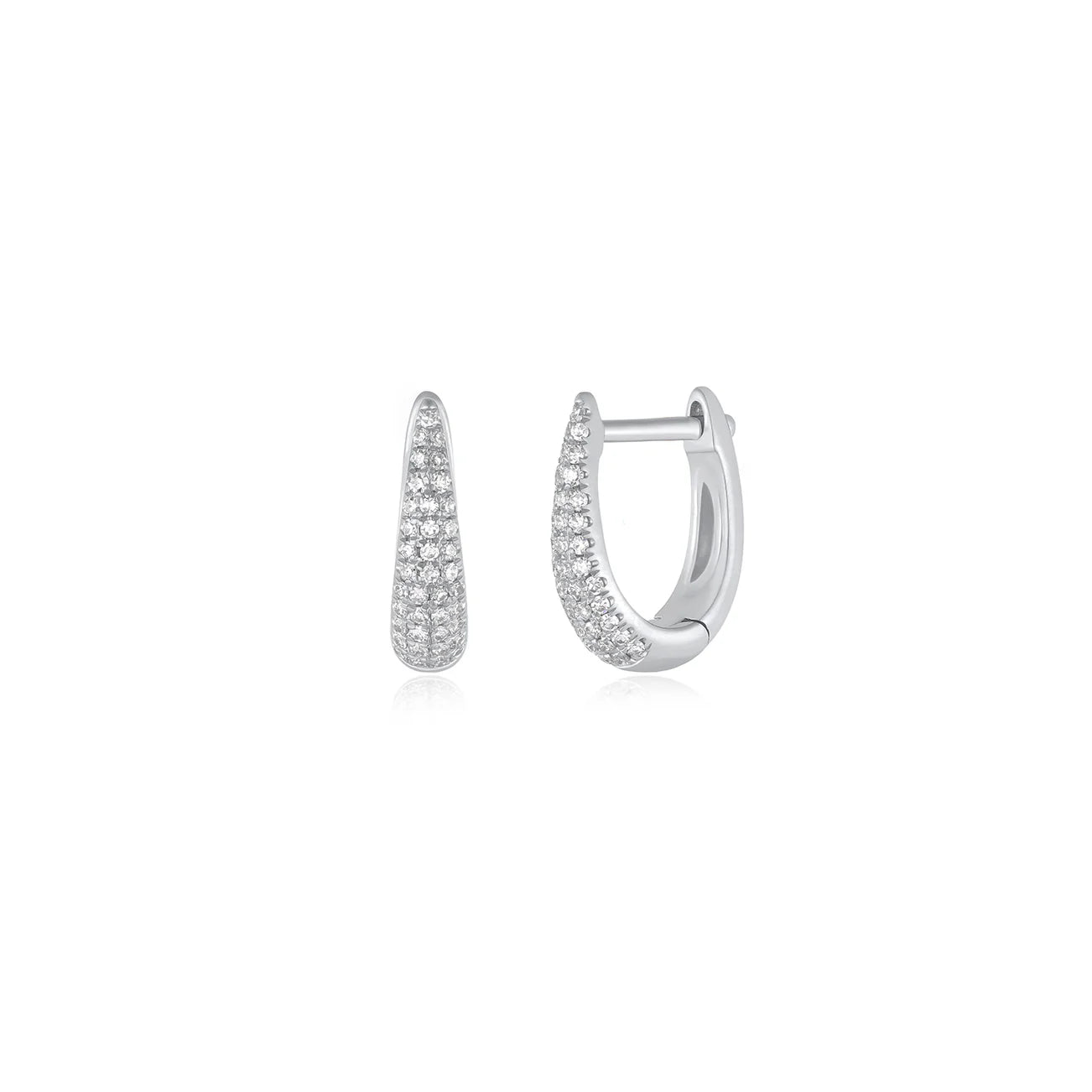 Diamond Mini Maeve Huggie Earring