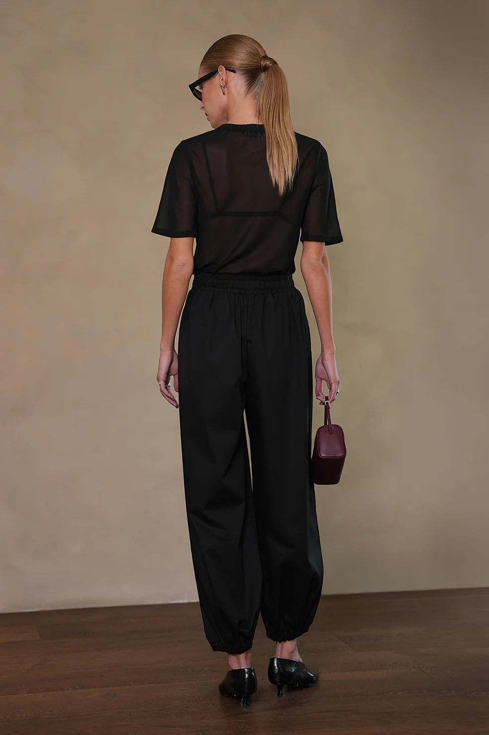 Naomi Tee in Black