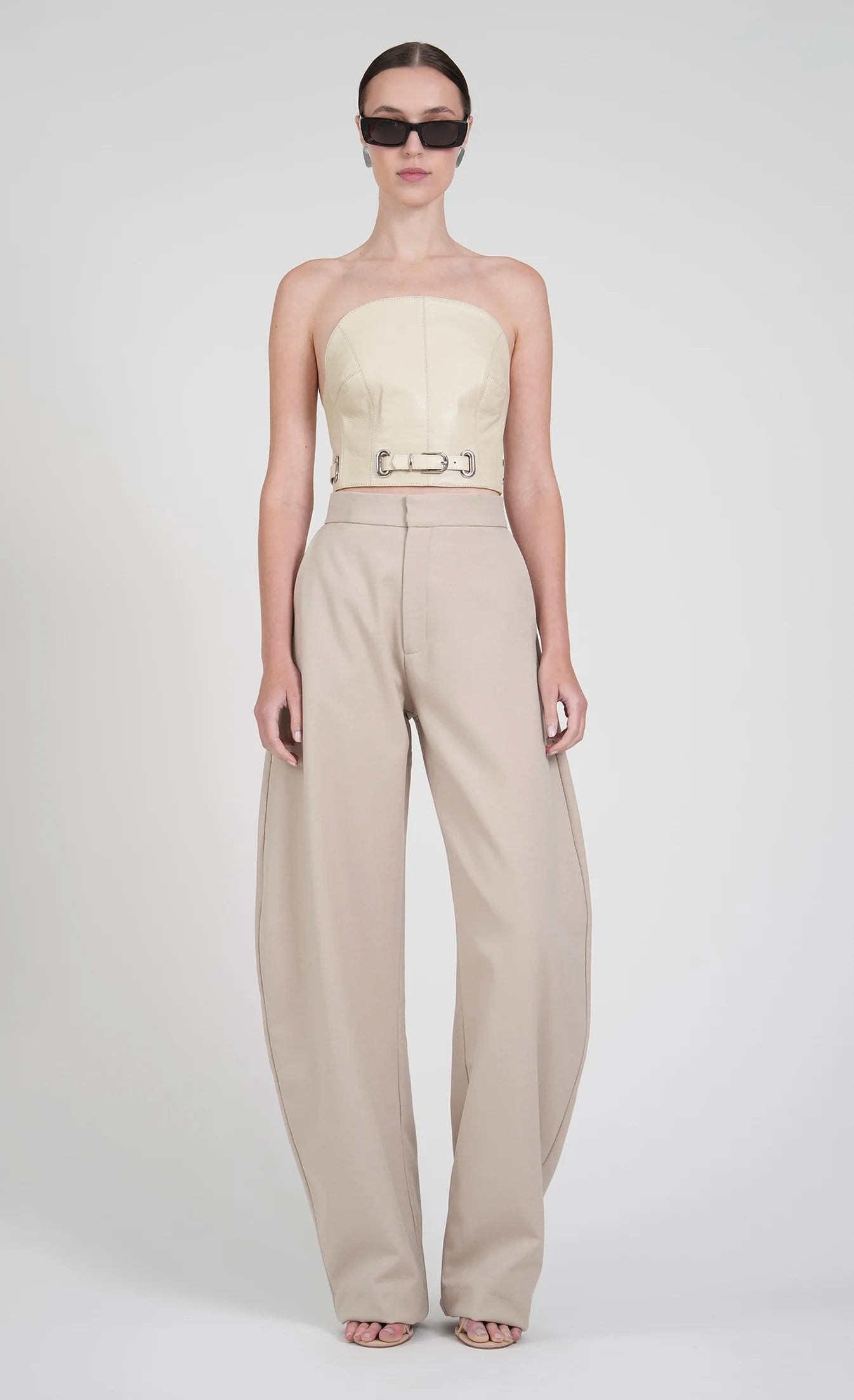 Sylvana Trouser in Beige