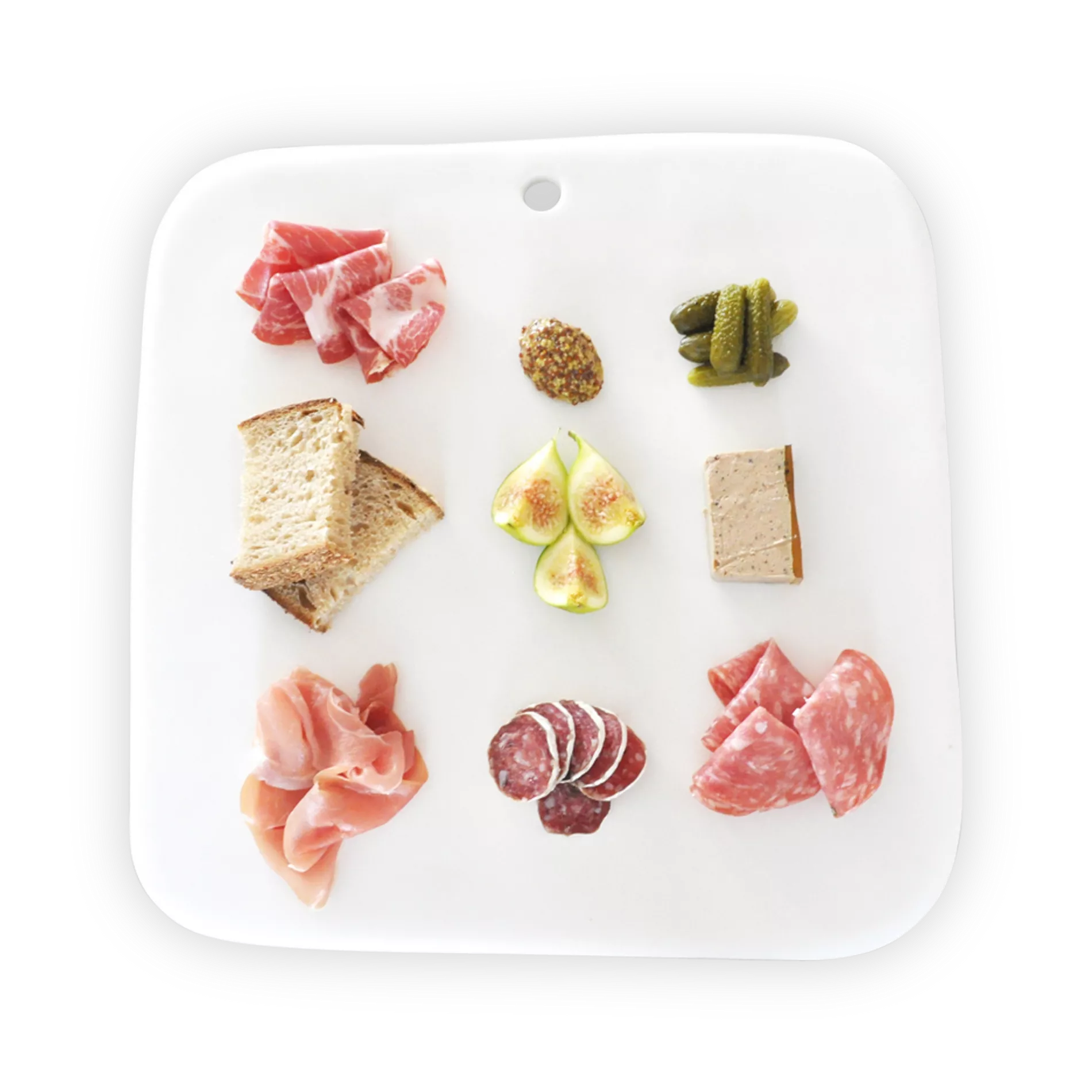 Tina Frey Purist Square Charcuterie Board - Thumbnail 4