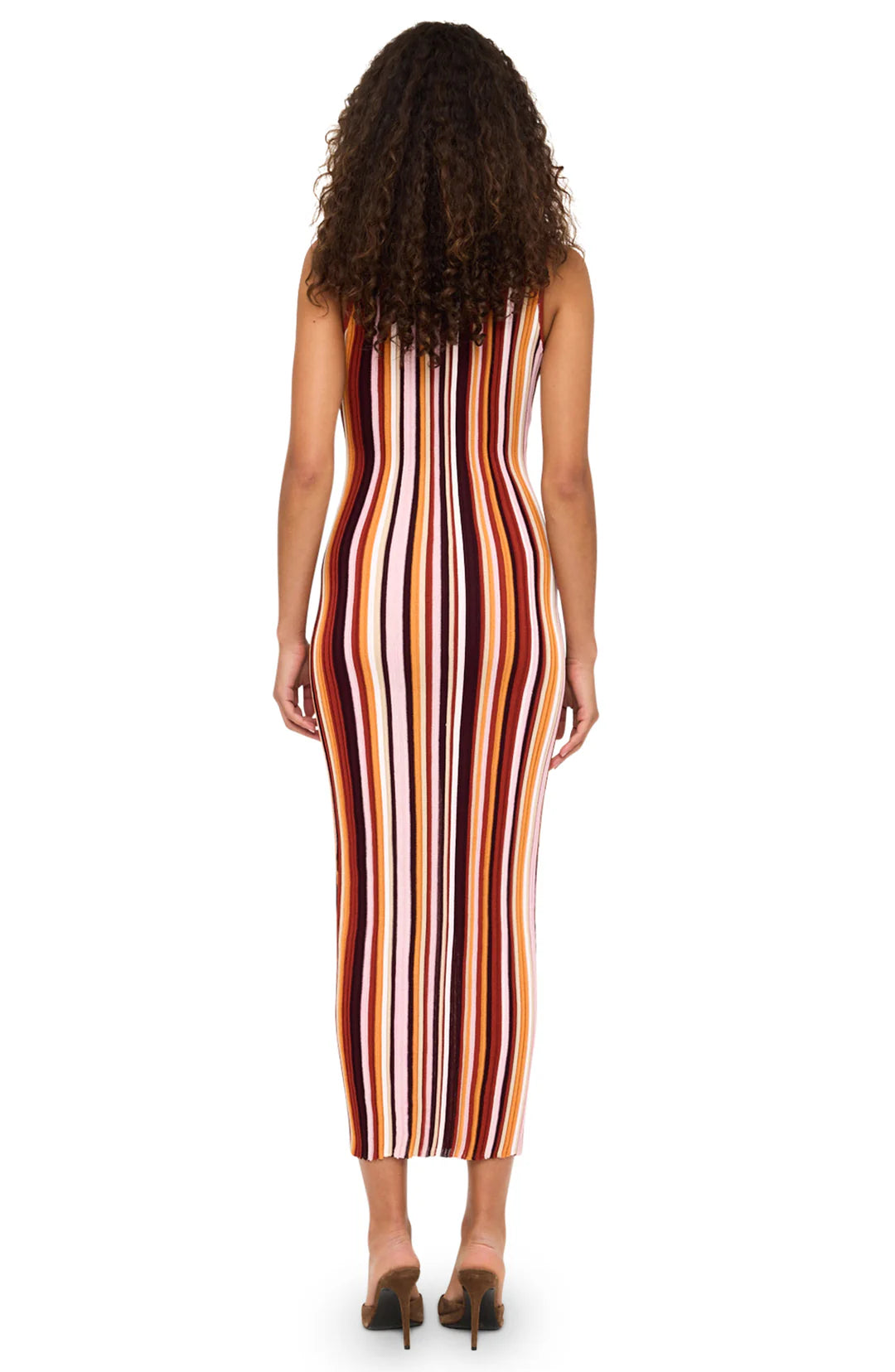 Kerry Knit Dress in Rust Multi