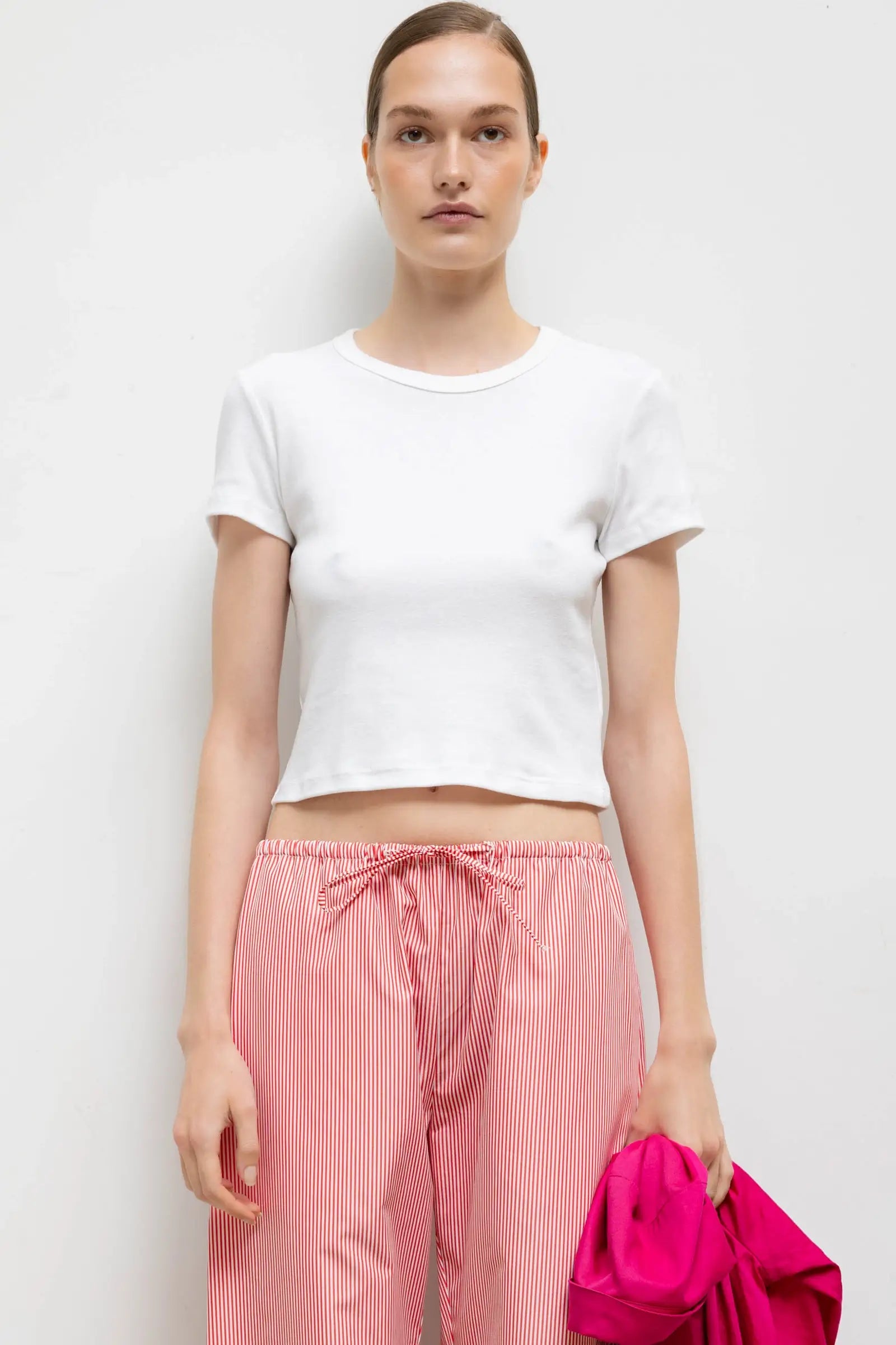 Nando Baby Tee in White