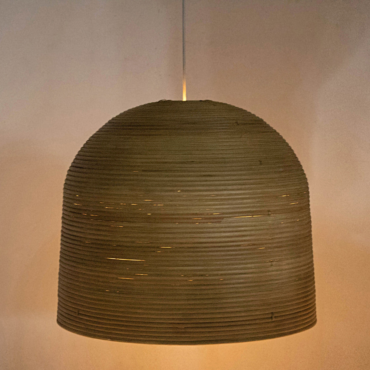JE Java Pendant Rattan 24"-35"