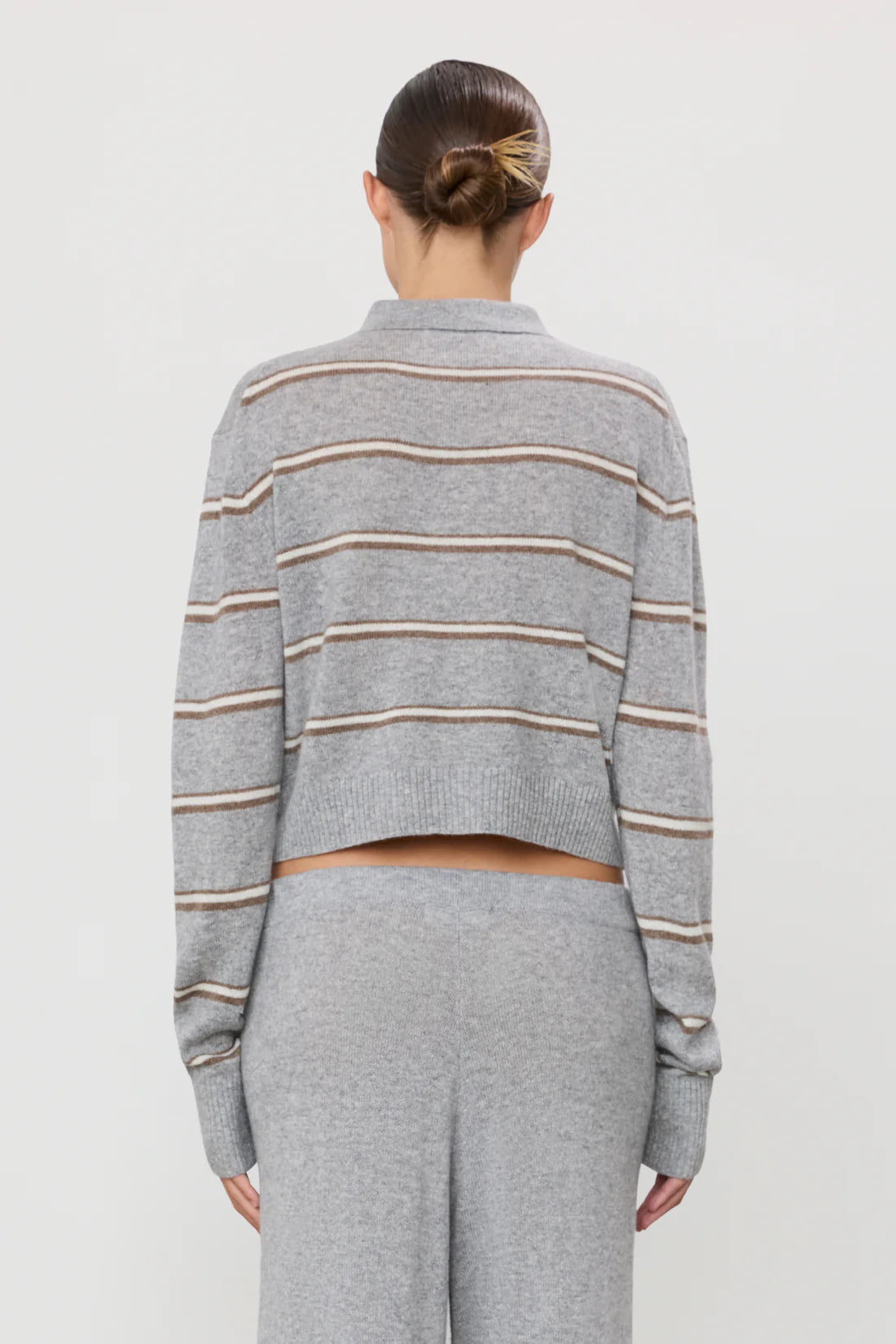 Barrett Sweater in Heather Grey