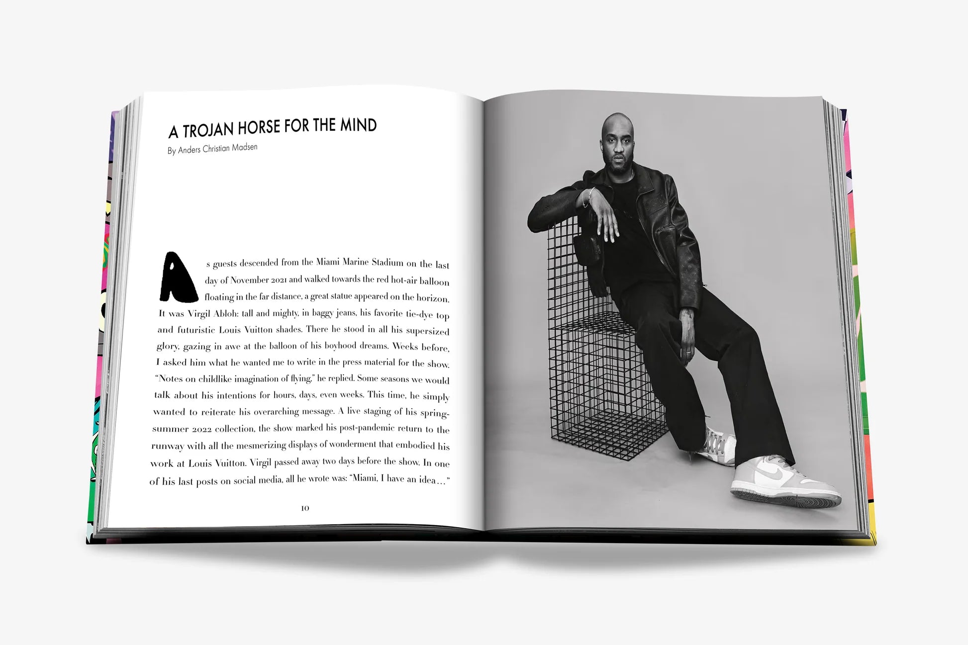 Louis Vuitton: Virgil Abloh (Classic Cartoon Cover)