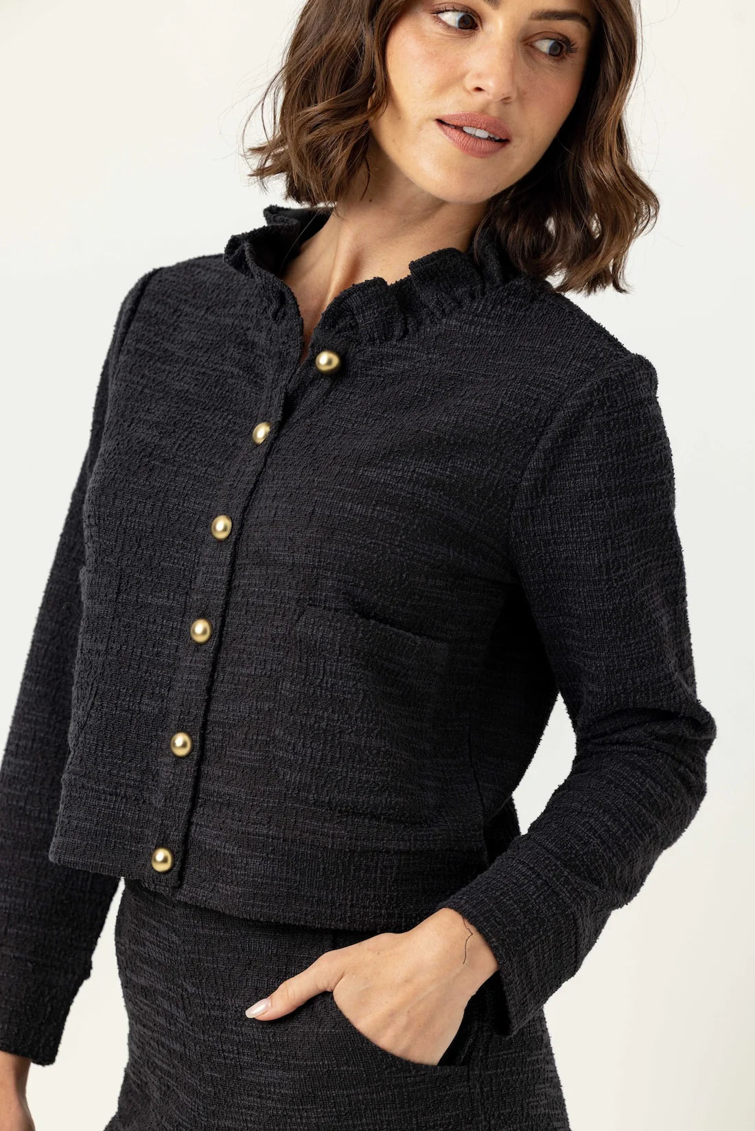 Maggie Cardigan in Black