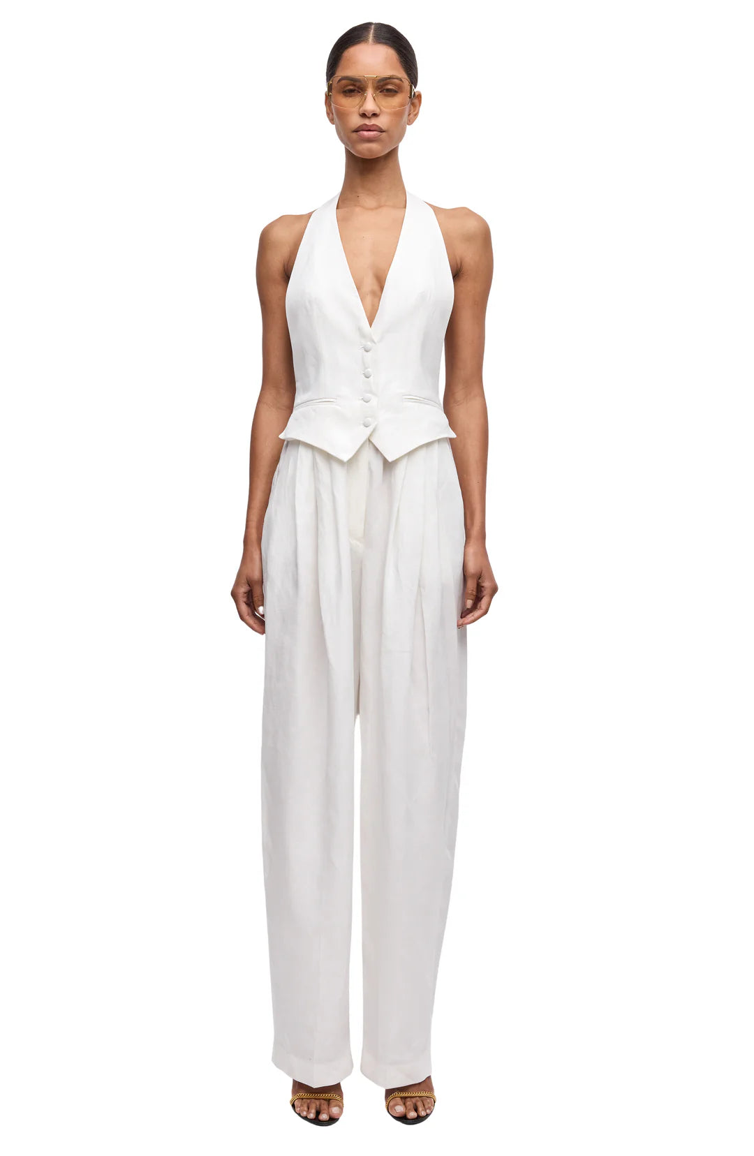 Rex Jumpsuit in White