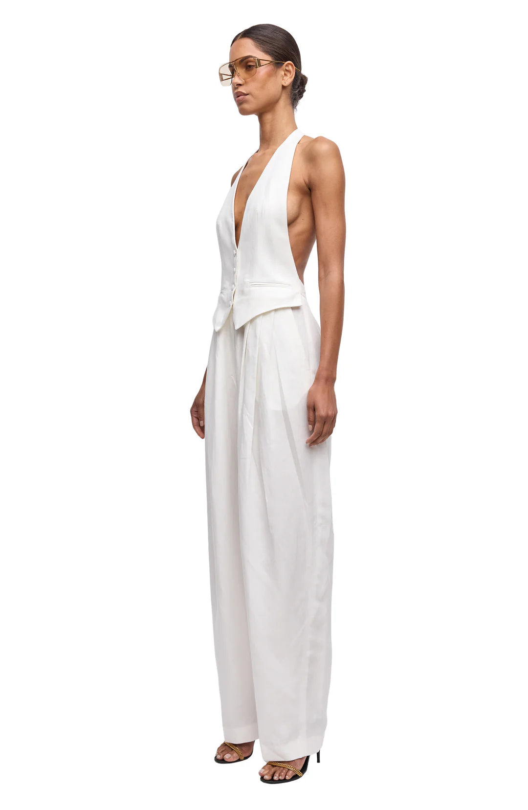 Rex Jumpsuit in White