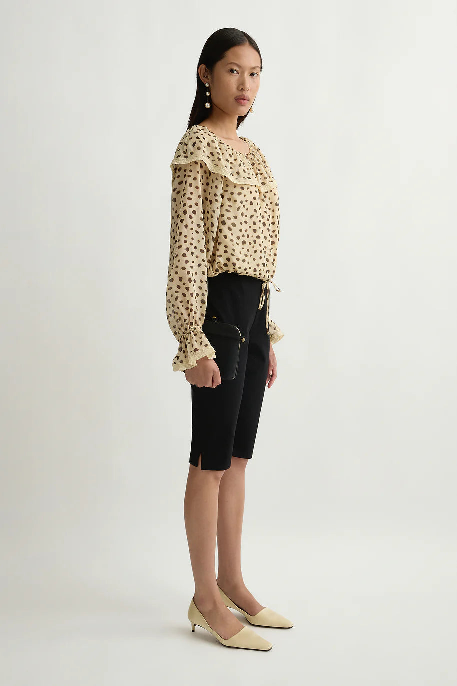 Priscilla Blouse in Cheetah