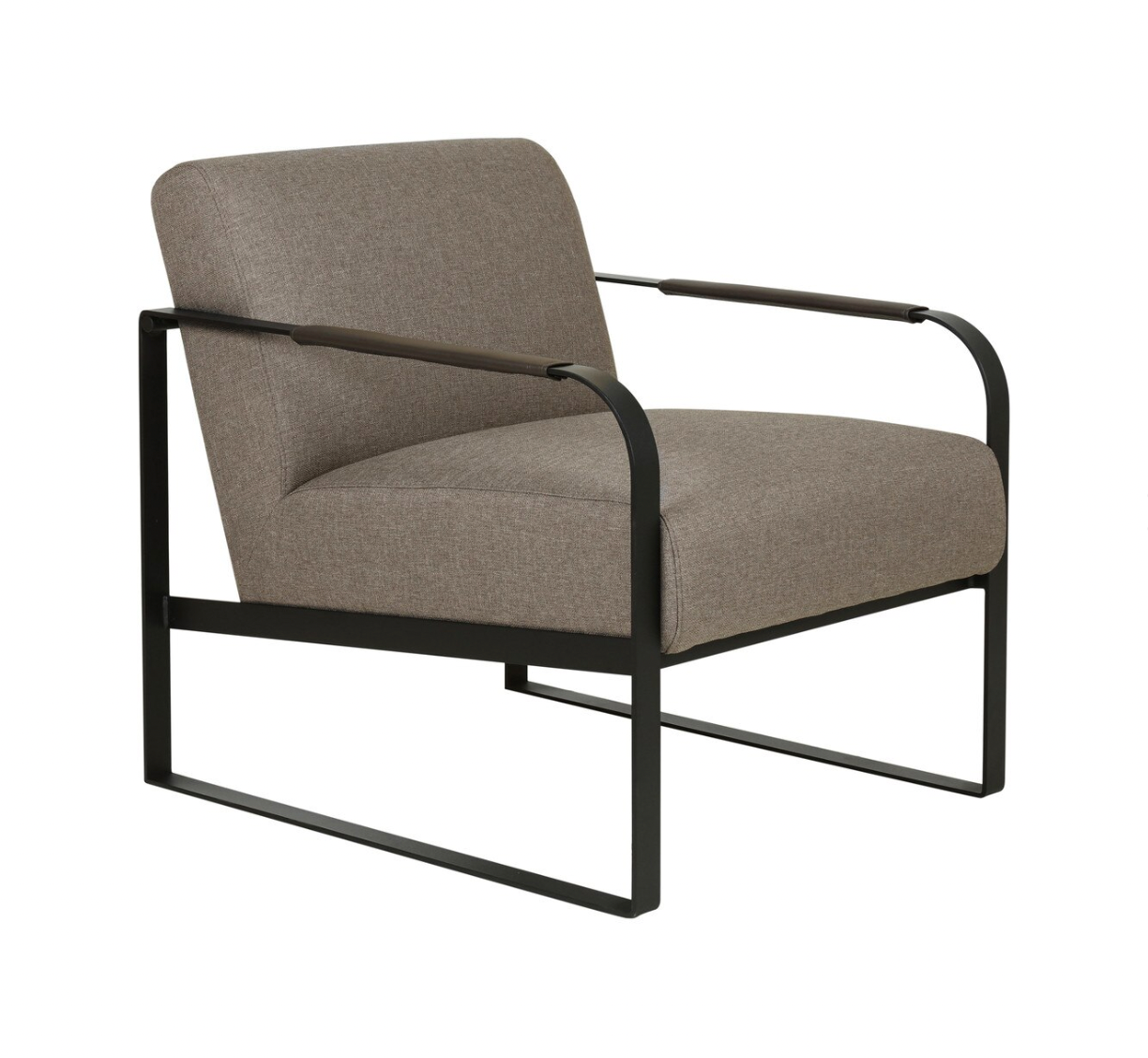 JE Taupe Grey Occasional Chair