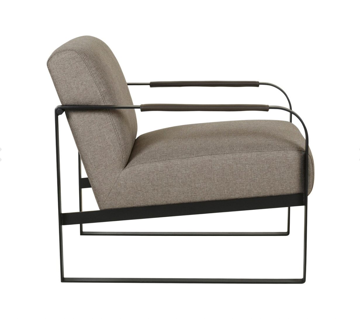 JE Taupe Grey Occasional Chair