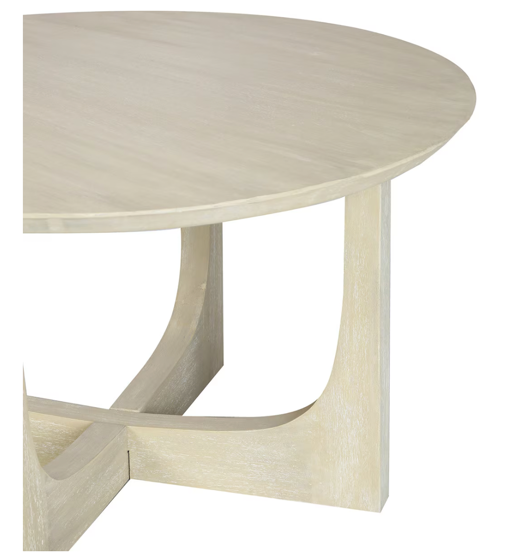 JE Ivory Reverse Arch Coffee Table