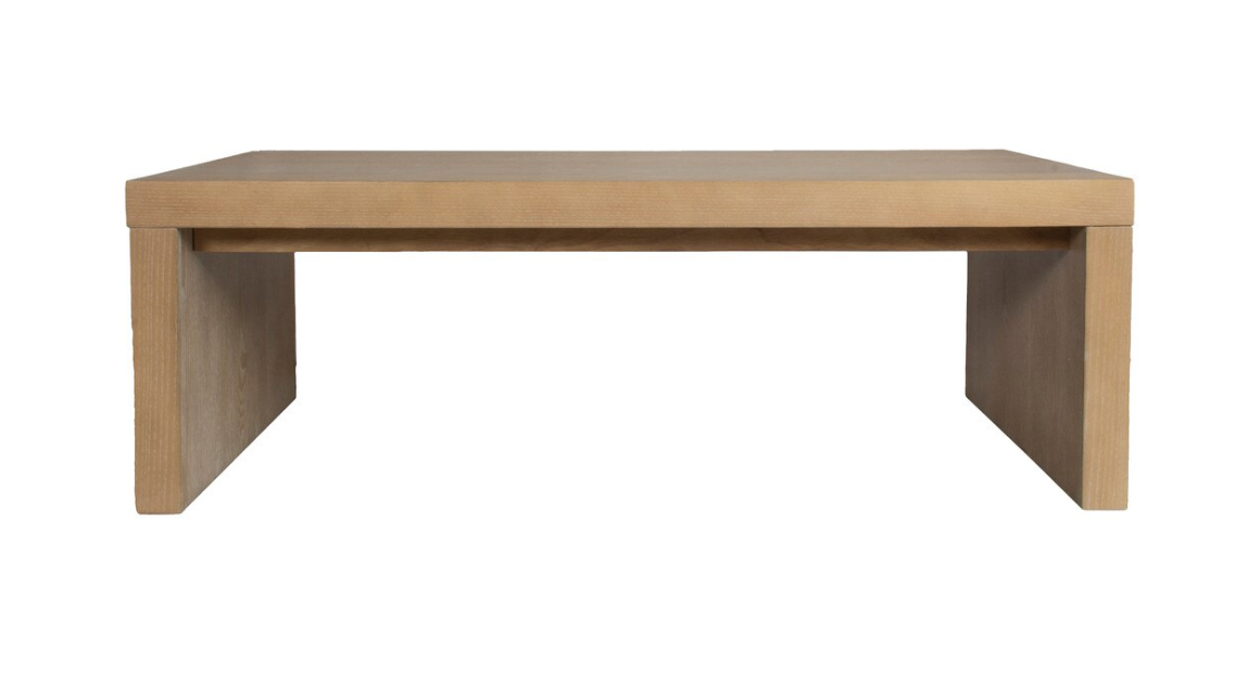 JE Natural Jasper Waterfall Coffee Table